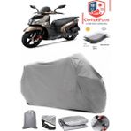 Autozel Sym Hd2 200I Evo Motor Brandası Gri Motorsiket Brandası Motor Örtüsü Çadır Su Geçirmez Motosiklet Kılıfı Motor Brandası - Gri- Arka Çanta UYUMSUZ