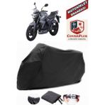 Autozel Sym Wolf Sb 250 Nı Motor Brandası Siyah Motorsiket Brandası Motor Örtüsü Çadır Su Geçirmez Motosiklet Kılıfı Motor Brandası - Siyah- Arka Çanta UYUMSUZ