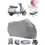 Autozel Vespa Cosa 200 Motor Brandası Gri Motorsiket Brandası Motor Örtüsü Çadır Su Geçirmez Motosiklet Kılıfı Motor Brandası - Gri- Arka Çanta UYUMSUZ