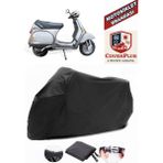 Autozel Vespa Cosa 200 Motor Brandası Siyah Motorsiket Brandası Motor Örtüsü Çadır Su Geçirmez Motosiklet Kılıfı Motor Brandası - Siyah- Arka Çanta UYUMSUZ