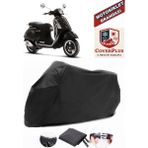 Autozel Vespa Gts 250 Motor Brandası Siyah Motorsiket Brandası Motor Örtüsü Çadır Su Geçirmez Motosiklet Kılıfı Motor Brandası - Siyah- Arka Çanta UYUMSUZ