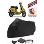 Autozel Vespa Gts 300 Super S Motor Brandası Siyah Motorsiket Brandası Motor Örtüsü Çadır Su Geçirmez Motosiklet Kılıfı Motor Brandası - Siyah- Arka Çanta UYUMSUZ