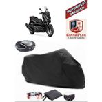 Autozel Yamaha 2025 Xmax Motor Brandası Siyah Arka Çanta Uyumlu Motorsiket Brandası Motor Örtüsü Çadır Su Geçirmez Motosiklet Kılıfı Motor Brandası - Siyah- Arka Çanta UYUMLU