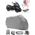 Autozel Yamaha Tricity 300 Motor Brandası Gri Motorsiket Brandası Motor Örtüsü Çadır Su Geçirmez Motosiklet Kılıfı Motor Brandası - Gri- Arka Çanta UYUMSUZ