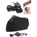 Autozel Yamaha Tricity 300 Motor Brandası Siyah Motorsiket Brandası Motor Örtüsü Çadır Su Geçirmez Motosiklet Kılıfı Motor Brandası - Siyah- Arka Çanta UYUMSUZ