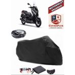 Autozel Yamaha X-Max 250 Motor Brandası Siyah Arka Çanta Uyumlu Motorsiket Brandası Motor Örtüsü Çadır Su Geçirmez Motosiklet Kılıfı Motor Brandası - Siyah- Arka Çanta UYUMLU