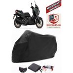 Autozel Yamaha Xmax 300 Tech Max Motor Brandası Siyah Motorsiket Brandası Motor Örtüsü Çadır Su Geçirmez Motosiklet Kılıfı Motor Brandası - Siyah- Arka Çanta UYUMSUZ