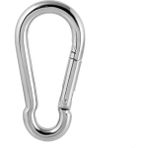 Aututer Dayanıklı 304 Paslanmaz Çelik Karabiner Klips Anahtar Zinciri Çıtçıt Kanca Hızlı Otostop 8cm (Yurt Dışından)