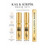 AUVOR Daha Gür Görünümlü Kaş ve Kirpikler | Kaş & Kirpik Bakım Yağı | Yoğun Bitkisel Bakım | 20 ml