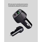Aux Bluetooth Adaptör ve 38W Hızlı Araç Şarj Cihazı Seti ( Lisinya )