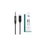 Aux To Lightning İphone Ses Kablosu 100 Cm, 1 Metre Siyah 2 Yıl Garantili Yüksek Kalite - 2Dk42