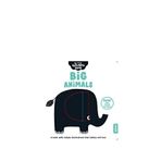 Auzou Big Animals My First Peekaboo Book Çocuk İngilizce Eğitici Kitap