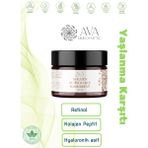 Ava Bio Cosmetics Retinol + Kolajen Peptit Doğal Gece Bakım Kremi