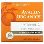 Avalon Organics 48 gr C Vitaminli Zengin Yenileme Yüz Kremi