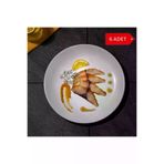 Avangart Mutfak AV26196 6 Adet - 19Cm İnternasyonel Kırılmaz Melamin Servis Tabağı, Tatlı, Meze, Düğün Salonu, Oteller