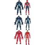 Avangers 24'lü Süper Kahramanlar Seti Taş Adam Thanos Örümcek Adam Hulk Kara Panter Venom Batman Demir Adam 12 Cm.