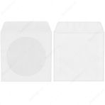 Avansas 1. Hamur Pencereli 90 gr 12.5x12.5 cm 100'lü Cd Zarf