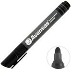 Avansas 907 Siyah Yuvarlak Uçlu Permanent Marker Koli Kalemi