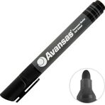 Avansas 907 Yuvarlak Uçlu Siyah Marker Kalem
