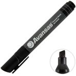 Avansas 908 Siyah Kesik Uçlu Permanent Marker Koli Kalemi