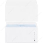 Avansas Beyaz 110 gr Silikonlu 11x22 cm 100'lü Buklet Zarf
