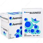 Avansas Business A4 Fotokopi Kağıdı 80 gr 1 Koli (5 Paket)