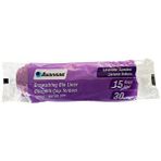 Avansas Çöp Torbası Büyük Boy 65 Cm X 70 Cm Mor Lavanta Kokulu Büzgülü 15'Li Paket