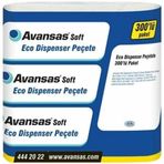 Avansas Soft Eco 17x21 cm 12'li Koli Masaüstü Dispenser Peçete