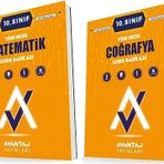 Avantaj 10. Sınıf Matematik + Coğrafya Soru Bankası Seti 2 Kitap 2023