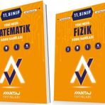 Avantaj 11. Sınıf Matematik + Fizik Soru Bankası Seti 2 Kitap 2023