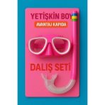 Avantaj Kapıda Mustran 4-8 Yaş Unisex Dalış Seti Şnorkel & Gözlük Maske Tatil Havuz Deniz Yüzme - Standart - Pembe