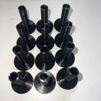 Avantaj Paket 12’li Uzun Zil Yatağı, Long Cymbal Sleeves (2”-50.8mm) Iç Çap 8mm Bateri Plastik Kılıf, Zil Yatak Zil Yatagi