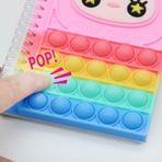 AvantajAl Sevimli Tasarımlı Pop-It Defter - Çok Renkli - Belirtilmemiş - Diğer