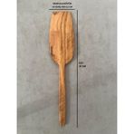 Avanterra Zeytin Ağacından El Emeği Spatula Büyük Düz - Multicolor