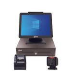 Avapos DM3008SET Market Barkod Satış Sistemi ve Programı (Dokunmatik Pos Pc + Hızlı Satış Programı +Masa Tipi Barkod Okuyucu+Çekmece) - Siyah