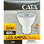 Avarson (1 adet) Cata 8W (50W) 3000K (Sarı Işık) GU10 DUYLU LED Spot Ampul