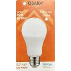 Avarson (1 Adet) Osaka 12W (90W) Beyaz Işık (6500K) E27 Duylu (Kalın Duy) LED Ampul