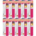Avarson (10 Adet) Ledvance 7,5W Sarı Işık (2700K) E14 Duylu (Ince Duy) LED Ampul
