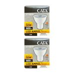Avarson (2 adet) Cata 8W (50W) 3000K (Sarı Işık) GU10 DUYLU LED Spot Ampul