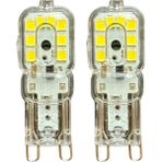 Avarson (2 adet) OSAKA 3W Beyaz Işık (6500K) Dim Edilebilir G9 Duylu LED Kapsül Ampul