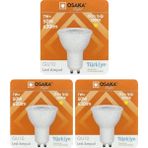 Avarson (3 Adet) Osaka 7W (50W) Sarı Işık (3000K) GU10 Duylu LED Spot Ampul