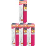 Avarson (4 Adet) Ledvance 7,5W Sarı Işık (2700K) E14 Duylu (Ince Duy) LED Ampul