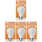 Avarson (4 Adet) Osaka 10W (75W) Beyaz Işık (6500K) E27 Duylu (Kalın Duy) LED Ampul