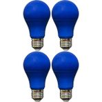 Avarson (4 Adet) Osaka 10W Mavi Işık E27 Duylu (Kalın Duy) LED Ampul