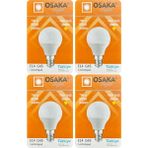 Avarson (4 adet) Osaka 7W (50W) Sarı IŞIK E14 DUYLU (Ince Duy) LED Mini Ampul