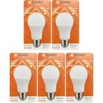 Avarson (5 Adet) Osaka 12W (90W) Beyaz Işık (6500K) E27 Duylu (Kalın Duy) LED Ampul