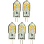 Avarson (5 adet) OSAKA 3W Sarı Işık (3000K) G4 Duylu LED Kapsül Ampul