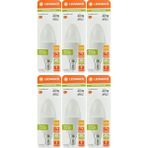 Avarson (6 Adet) Ledvance 4,9W Sarı Işık (2700K) E14 Duylu (Ince Duy) Dim Edilebilir LED Ampul