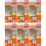 Avarson (6 Adet) Ledvance 7,5W Sarı Işık (2700K) E27 Duylu (Kalın Duy) Filament LED Ampul
