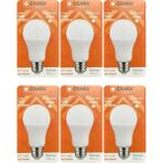 Avarson (6 Adet) Osaka 12W (90W) Beyaz Işık (6500K) E27 Duylu (Kalın Duy) LED Ampul